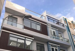 Sát mặt tiền Phan Văn Trị P11 Bình Thạnh 4 tầng ngang 6m hẻm xe tải tránh giá chỉ 8 tỷ 500 thương lương mạnh